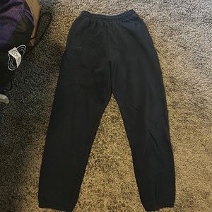Navy blue sweat pants size medium
